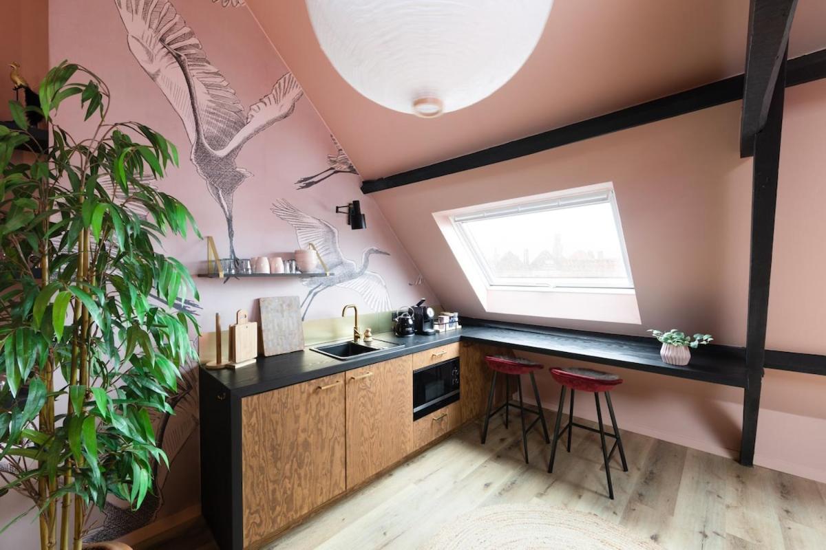 Romantic Flat Heart Of