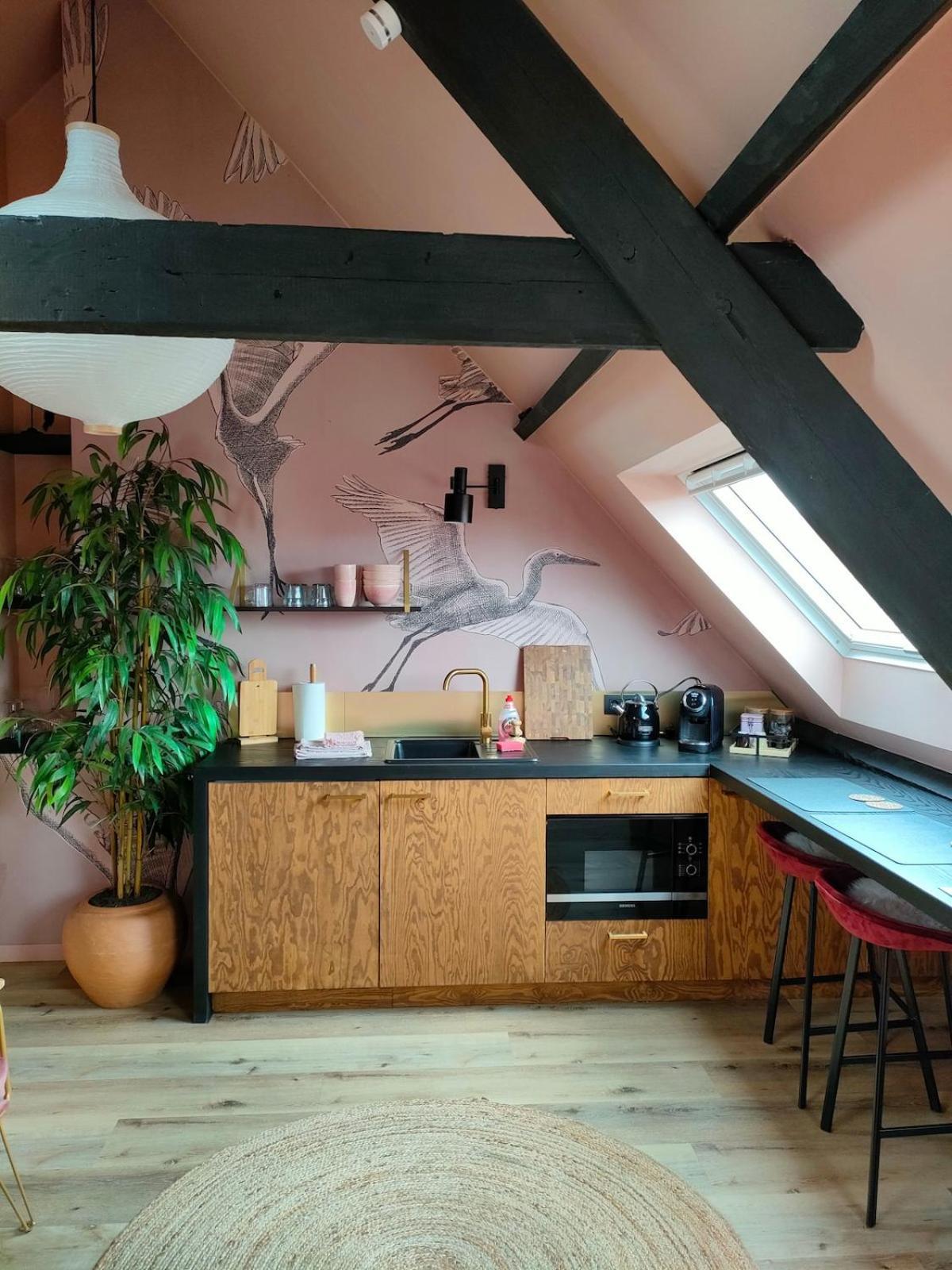 Romantic Flat Heart Of